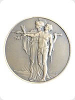 1928
Bronze
Signing Of The Armistice, Tenth Anniversay Medal
