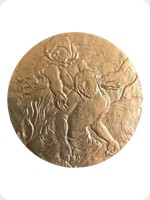 1978
Gilt Bronze
Vincent Van Gogh Art Medal - Pieta

