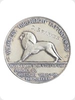 1925
Bronze
British Empire Exhibition 'Wembley Torchlight Tattoo' Medal
