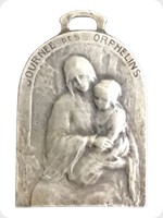 1916
Bronze
Orphan War Day - Journee Guerre Des Orphelins Medal
