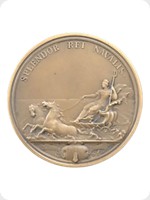 1880
Bronze
King Louis XIV Splendor Rei Navalis Medal Restrike
