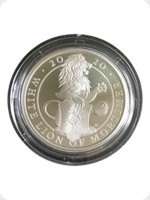 2020
Silver
Queens Beasts 2020 - The White Lion Of Mortimer Proof
