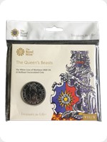 2020
Cupronickel
Queens Beasts 2020 - The White Lion Of Mortimer Brilliant Uncirculated
