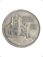 1994
Silver
Royal Mint Centenary Medal - Tower Bridge
