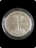 2020
Silver
Britannia &pound;2 Silver Proof 1 Ounce
