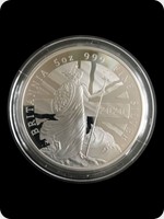 2020
Silver
Britannia &pound;10 Silver Proof - 5 Ounce
