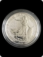 2019
Silver
Britannia £2 Silver Bullion Oriental Border
