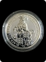 2018
Silver
The Queens Beasts 2018 - The Black Bull Of Clarence
