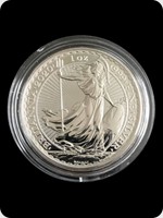 2020
Silver
Britannia £2 Silver Bullion
