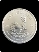 2020
Silver
Silver Krugerrand
