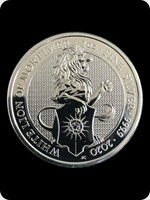 2020
Silver
The Queens Beasts 2020 - The White Lion Of Mortimer
