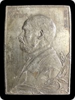 1896
Lead
Louis Pasteur Plaque
