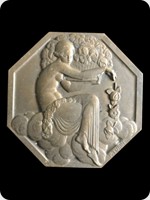 1925
Bronze
Exposition Internationale Des Arts Decoratifs Et Industriels Medal

