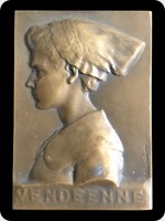 1915
Bronze
Vendeenne Plaque
