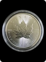 2020
Silver
Canadian Maple Silver Bullion

