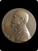 1899
Bronze
Emile Loubert, President De La Republique Medal

