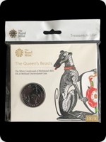 2021
Cupronickel
Queens Beasts 2021 - The White Greyhound Of Richmond Brilliant Uncirculated
