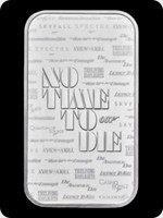 2020
Silver
James Bond No Time To Die Bullion Bar

