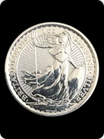 2019
Silver
Britannia 2 Silver Bullion
