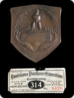 1904
Bronze
Louisiana Purchase Exposition - Grand Prize Medal
