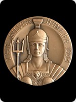1935
Gilt Bronze
George V Silver Jubilee Medal
