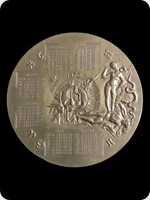 1970
Bronze
Adam And Eve Calendar Medal
