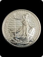 2021
Silver
Britannia 2 Silver Bullion
