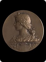 1910
Bronze
Agricultural Show For The District Of Cosne
