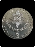1987
Silver
Tercentenary Of The Revival Of The Order Of The Thistle
