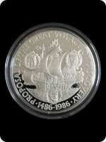 1986
Silver
Proposal Of The Great Voyage Of Discovery 1486-1986
