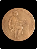 1924
Bronze
British Empire Exhibition - Britannia Moneta
