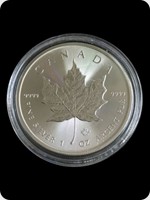 2021
Silver
Canadian Maple Silver Bullion
